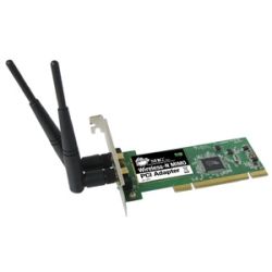 SIIG Wireless N MIMO PCI Adapter Wireless Networking