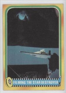 Filming the Star Destroyer (Trading Card) 1980 Star Wars Empire Strikes Back #348 Entertainment Collectibles