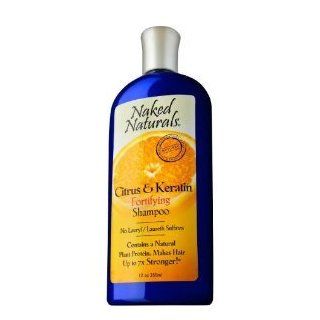 Naked Naturals Citrus & Keratin Fortifying Shampoo 12 oz (355 ml) : Standard Hair Shampoos : Beauty