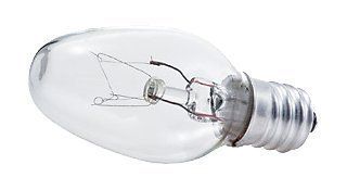 Philips 415422 Clear Night Light 4 Watt C7 Candelabra Base Light Bulb, 4 Pack : Massage Oils : Beauty