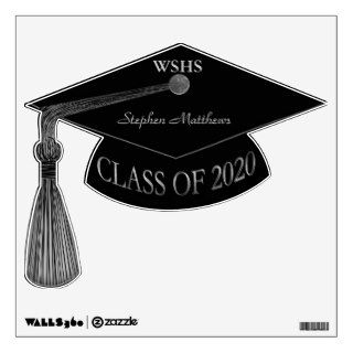 Class of 2020 Graduation Name School Wall Decal