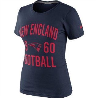 Nike New England Patriots Womens Gridiron T Shirt : Sports Fan T Shirts : Sports & Outdoors