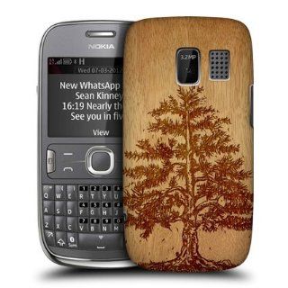 Head Case Designs Tree Wood Art Hard Back Case Cover for Nokia Asha 302 Cell Phones & Accessories