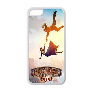 Popular PC game bioshock cute cartoon roles love each other TPU case for Iphone 5c: Cell Phones & Accessories