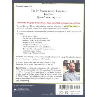 The C++ Programming Language (3rd Edition) (9780201889543) Bjarne Stroustrup Books
