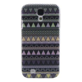 PinLong Art Wave Triangle Combination Shape Sign Hard Back Skin Shield Case for Samsung GALAXY S4 i9500 Cell Phones & Accessories