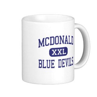 McDonald   Blue Devils   High   McDonald Ohio Mug