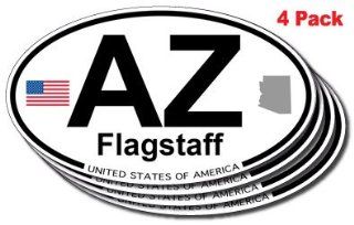 Flagstaff, Arizona Oval Sticker 4 pack: Everything Else