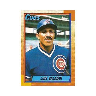 1990 Topps Tiffany #378 Luis Salazar /15000: Sports Collectibles