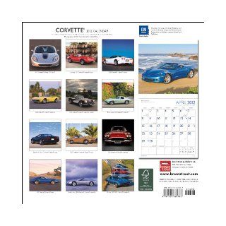 Corvette 2012 Square 12X12 Wall Calendar (Multilingual Edition): BrownTrout Publishers Inc: 9781421685762: Books