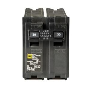 Square D by Schneider Electric Homeline 30 Amp Two Pole Circuit Breaker HOM230CP