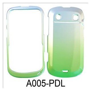 Blackberry BOLD 9900 9930 Two Tones, White and Green HARD PROTECTOR COVER CASE / SNAP ON PERFECT FIT CASE: Cell Phones & Accessories