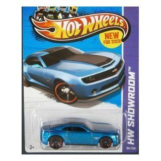 2013 Hot Wheels(194/250)   Blue Chevy Camaro Special Edition Toys & Games