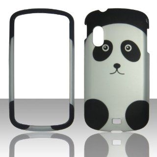 2D Panda Design Samsung Stratosphere i405 Verizon Case Cover Hard Phone Case Snap on Cover Rubberized Touch Protector Case: Cell Phones & Accessories