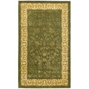 Safavieh Silk Road Spruce and Ivory 3 ft. x 5 ft. Area Rug SKR213A 3