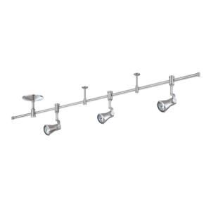 Kendal Lighting RK36 Series 3 Light 4 ft. Satin Nickel Track Lighting Kit RK36 SN