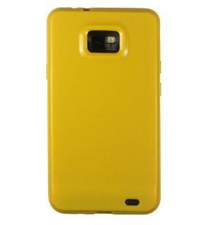 amtonseeshop Yellow Soft GEL TPU Silicone Case Cover for At&t Samsung I9100 S2: Cell Phones & Accessories