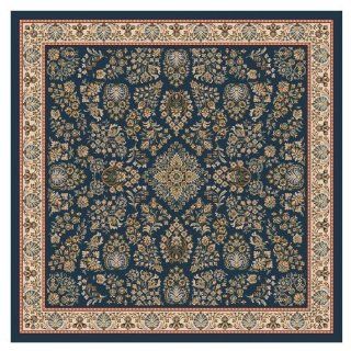 Milliken Pastiche Stainmaster Halkara 7416C / 615 7'7" x 7'7" Candle Blue Square Area Rug  