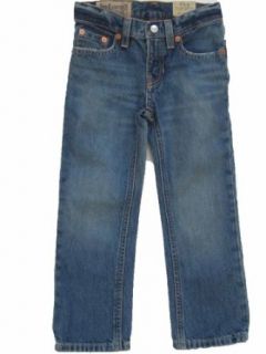 Polo Ralph Lauren Slim 381 Jeans Unisex/child Size 4 Stonewash Clothing