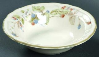 Epoch Summer Hill Coupe Cereal Bowl, Fine China Dinnerware   Beige Background, F