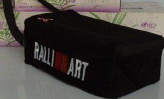 Free Shipping!!mitsubishi Ralliart Car Seat Tissue Box Cover Holder Case Black  