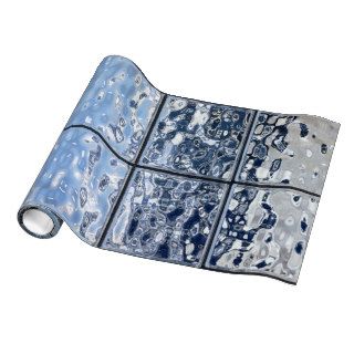 Winter Ice Block Gift Wrapping Paper