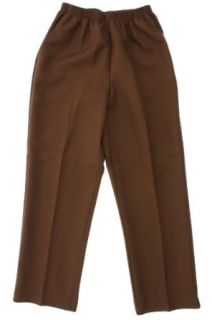 Alfred Dunner Classics Missy Elastic Waist Pants at  Womens Clothing store: