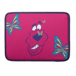 Scooby Doo With Butterflies MacBook Pro Sleeve