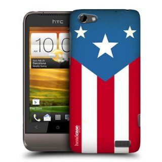 Head Case Designs USA Flag American Pride Hard Back Case Cover for HTC One V: Cell Phones & Accessories