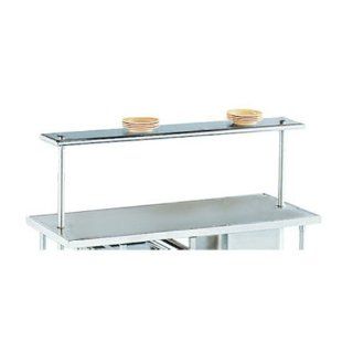 Advance Tabco PT 18 48 48" Table Mount Shelf   1 Deck, Mid Mount, 18" W, Stainless, Each   Floating Shelves