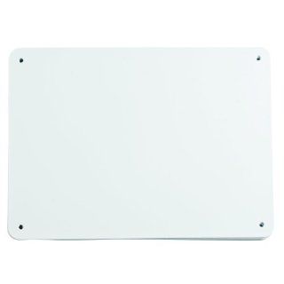Brady 13623 10.25" Width x 7.625" Height, B 401 Plastic, White Sign Blanks (Pack of 10): Industrial Warning Signs: Industrial & Scientific