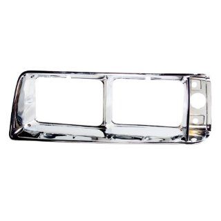 CarPartsDepot, Headlamp Door Chrome Head Light Bezel Left (Driver Side) Replacement, 402 16337 01 CH1212102 4334609 Automotive