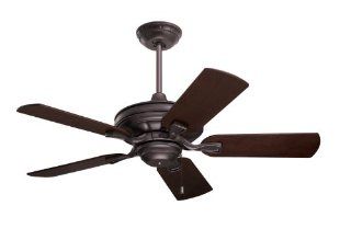 Emerson CF442ORB Bella Indoor Ceiling Fan, 42 Inch Blade Span, Oil Rubbed Bronze Finish and All Weather Oil Rubbed Bronze Blades   Close To Ceiling Light Fixtures  