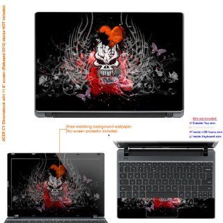 Decalrus   Decal Skin Sticker for Acer Chromebook C7 with 11.6" screen (IMPORTANT read Compare your laptop to IDENTIFY image on this listing for correct model) case cover acerC7 509 Computers & Accessories