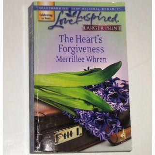 The Heart's Forgiveness (The Reynolds Brothers, Book 2) (Larger Print Love Inspired #406): Merrillee Whren: 9780373813209: Books
