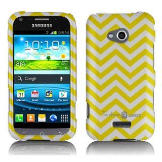 Hard Case Zig Zag Mustard Yellow Faceplate Design for Samsung Galaxy Victory 4G LTE SPH L300 Unique Fun Cool Trendy Retro Indi Vintage by ThePhoneCovers: Cell Phones & Accessories