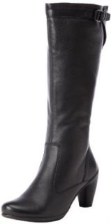 ECCO Women's Sculptured 65 Buckle Tall Boot,Black,39 EU/8 8.5 M US: Shoes