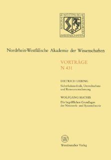 Nordrhein Westflische Akademie der Wissenschaften: Natur , Ingenieur  und Wirtschaftswissenschaften Vortrge  N 431 (Rheinisch Westflische Akademie der Wissenschaften) (German Edition): Dietrich Uebing: 9783531084312: Books