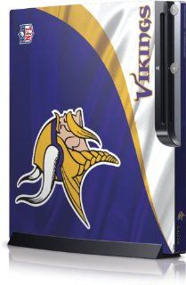 NFL   Minnesota Vikings   Minnesota Vikings   Sony Playstation 3 / PS3 Slim (4th Gen)(160/250GB)   Skinit Skin : Sports Fan Video Game Accessories : Sports & Outdoors