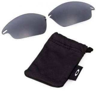 Oakley Fast Jacket 43 439 Sport Sunglasses,Transparent,55 mm: Clothing