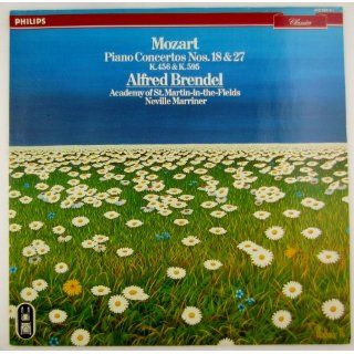 Mozart Piano Concertos K.456 & K.595 Alfred Brendel Neville Marriner: Music