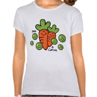 Peas And Carrots T Shirts