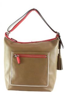 Coach Legacy Contrast Pop Large Duffle Convertible Bag 22414 Lt. Sand Multi: Shoulder Handbags: Shoes