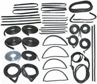 78 80 GMC SUBURBAN WEATHERSTRIP KIT SUV, (includes: Windshield Seal, Seal Lockstrip for use on Models w/ black and Chrome Trim, Door Cab, Upper Front Rear Passenger Doors, Glass Run Channel, Division: Automotive