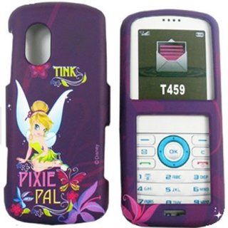 Samsung GRAVITY T459   Tinkerbell   Disney Officially Licensed   Purple   Hard Case/Cover/Faceplate/Snap On/Housing: Cell Phones & Accessories