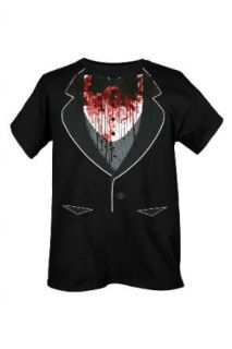 Zombie Bloody Tux Costume T Shirt 2XL Size : XX Large: Clothing