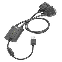 SIIG 2 Port USB to RS 232 Serial Adapter Cable Cables & Tools