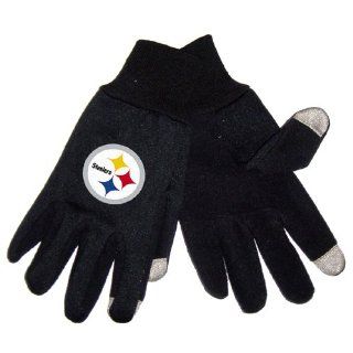BSS   Pittsburgh Steelers NFL Technology Gloves (Pair): Work Gloves: Industrial & Scientific