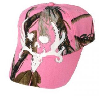 BONE COLLECTOR ~ LADIES Pink Camo Racks & Rhinestones Cap Hat ~ NEW at  Womens Clothing store: Baseball Caps