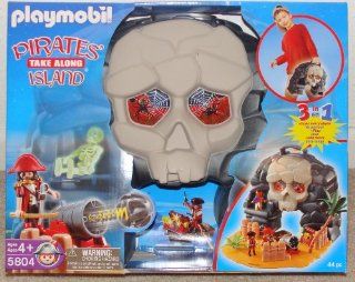 Playmobil Pirates Take Along Island: Toys & Games